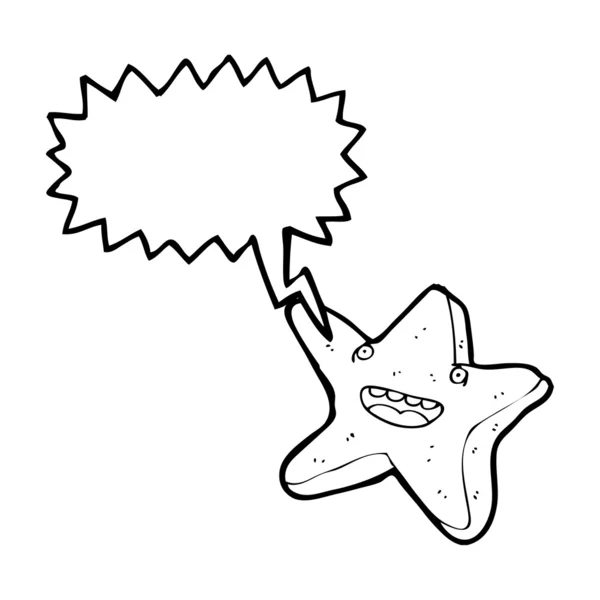 Crier étoile — Image vectorielle