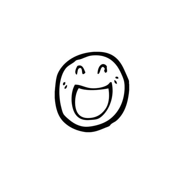 Happy Smiley visage — Image vectorielle