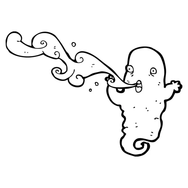 Spooky ghost — Stockvector