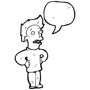 kalça elleri olan adam