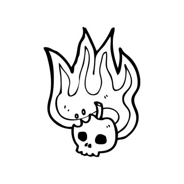 yakıcı elma kafatası