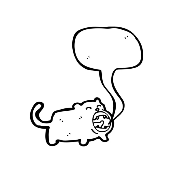 Nervige Katze — Stockvektor