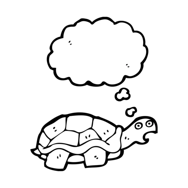 Geschokt schildpad — Stockvector