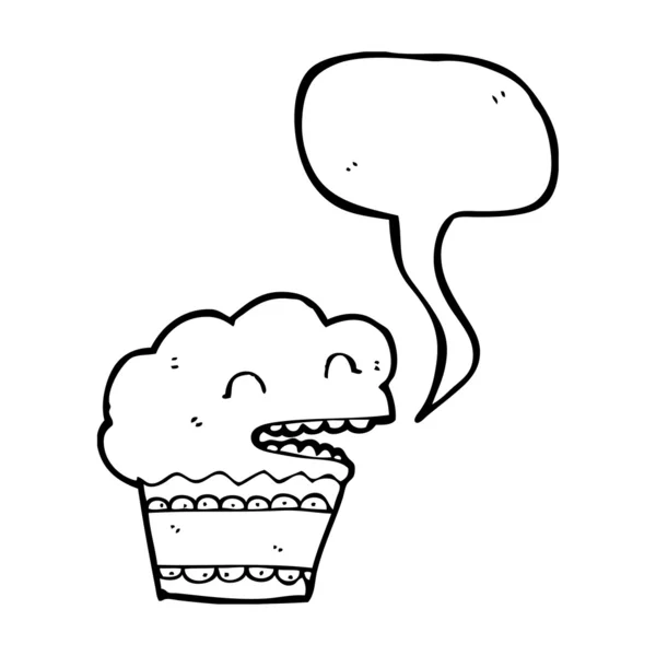 Cupcake – Stock-vektor