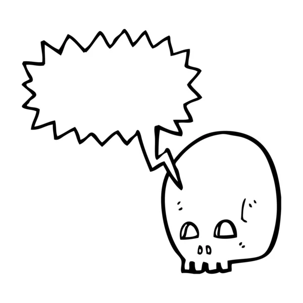 Cráneo — Archivo Imágenes Vectoriales