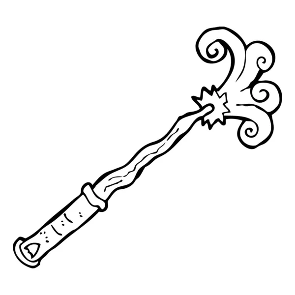 Magic wand — Stock Vector