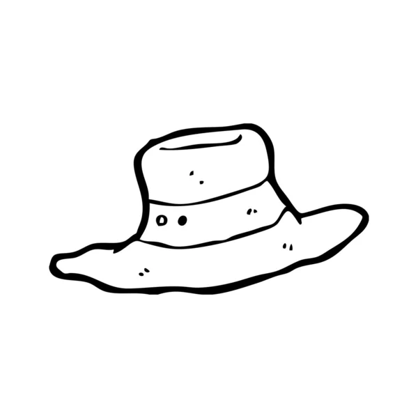 Vieux chapeau — Image vectorielle