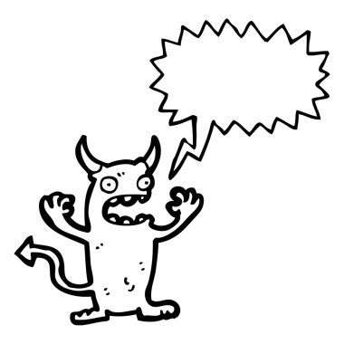 Şeytanla konuşma balonları