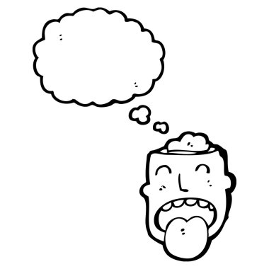 maruz kalan beyin ile baş