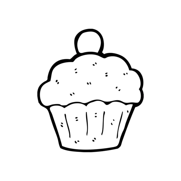 Cupcake - Stok Vektor