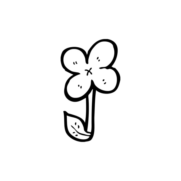 Kleine bloem — Stockvector