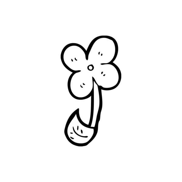 Kleine bloem — Stockvector