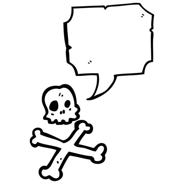 Μιλάμε σκελετό — Διανυσματικό Αρχείο