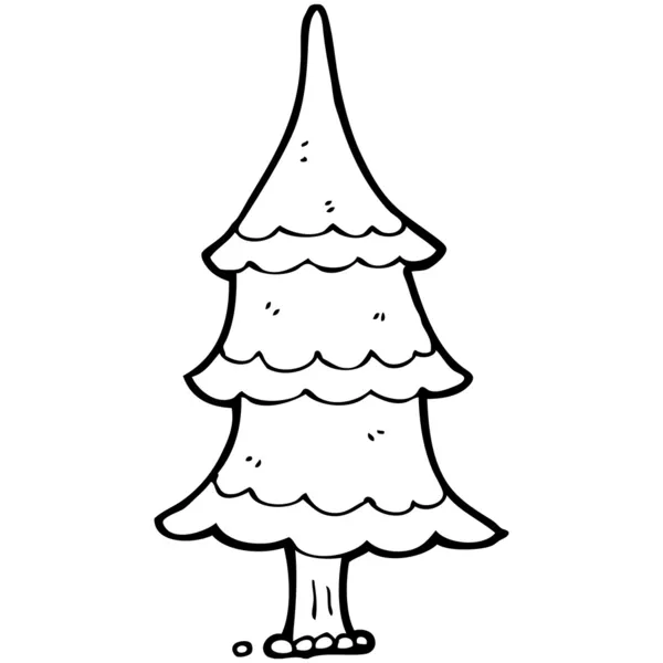 Arbre de Noël — Image vectorielle