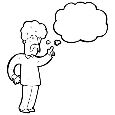 adam bıyık ve bir fikir