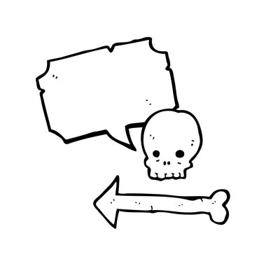 Cadılar Bayramı yön işareti