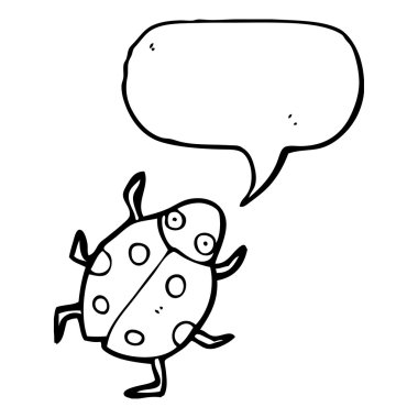 sevimli uğur böceği