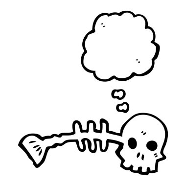 korkunç balık kemikleri