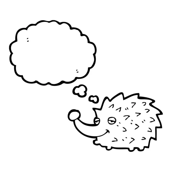 Funny hedgehog — Stok Vektör