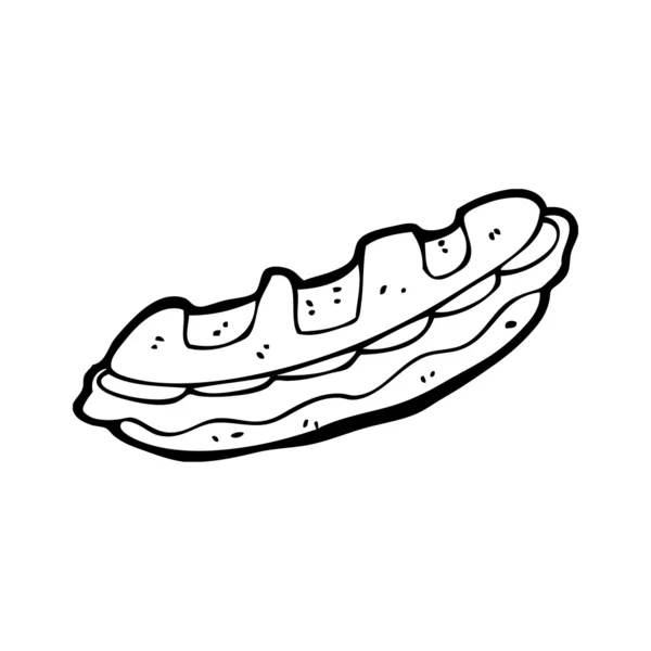 "sandwich" — Image vectorielle