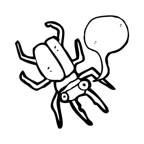 Insecto gigante — Vector de stock