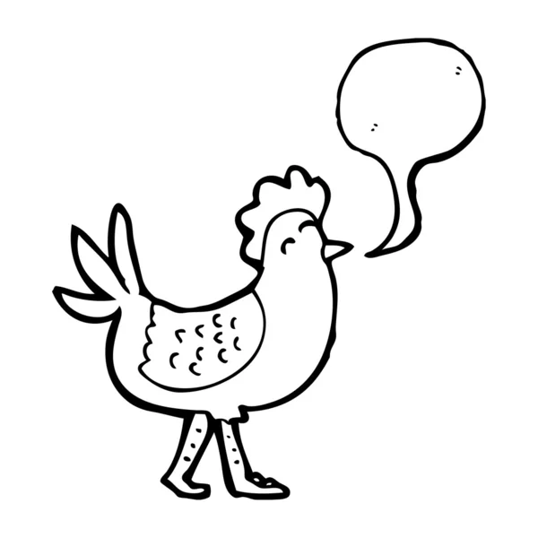 Hen — Vector de stoc