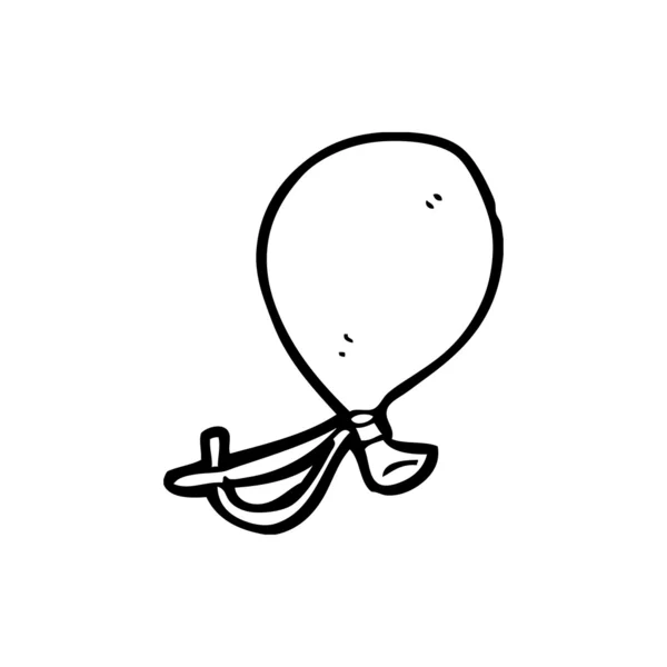 Kayan balon — Stok Vektör