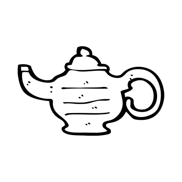 Teapot — Stock Vector