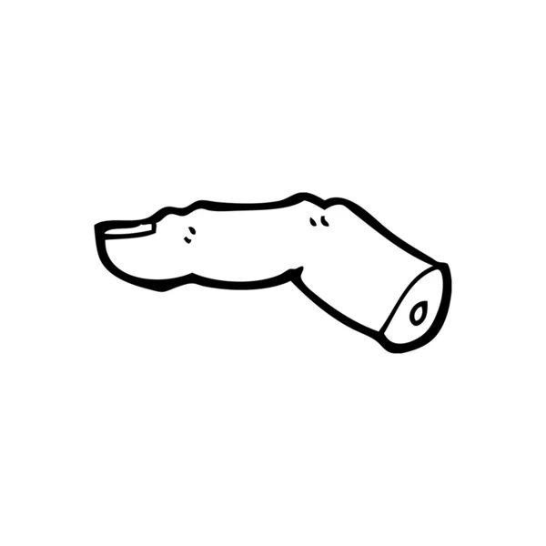 Отрезанный палец — стоковый вектор