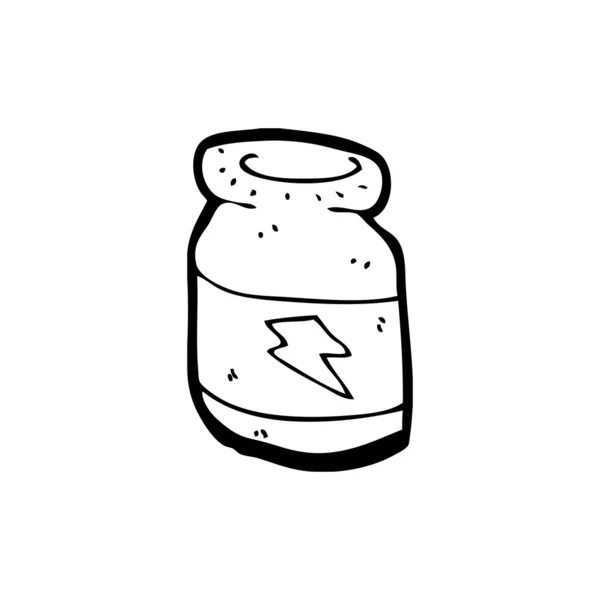 Petit pot pilule — Image vectorielle