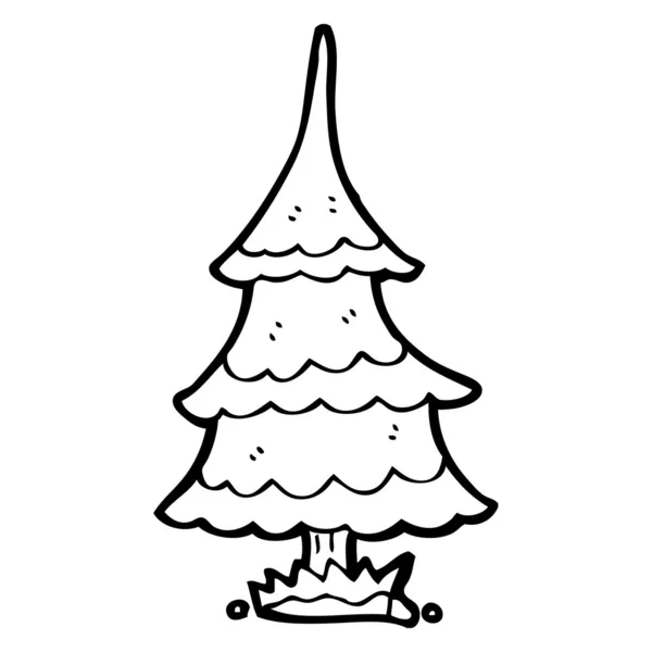 Albero di Natale — Vettoriale Stock