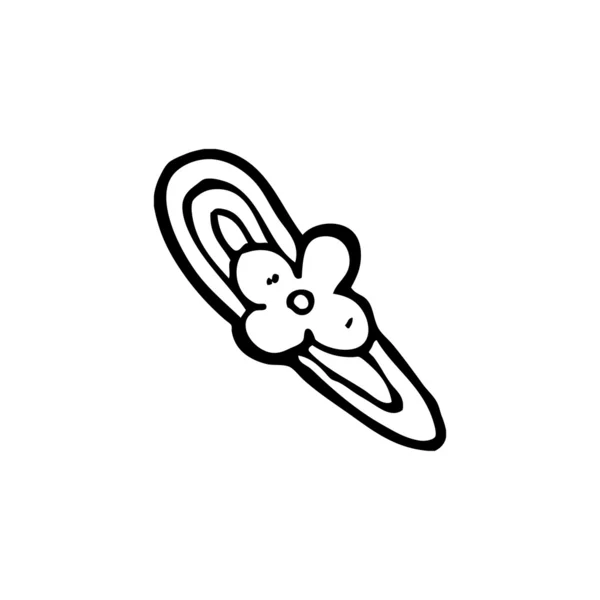 Hair clip — Stockvector