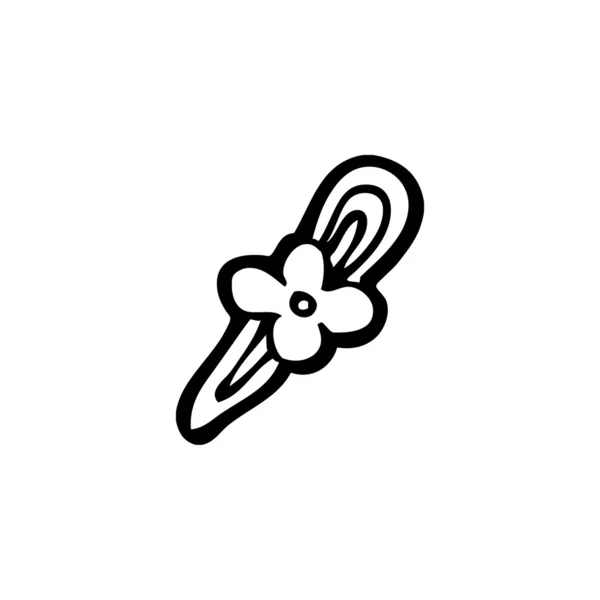 Hair clip — Stockvector