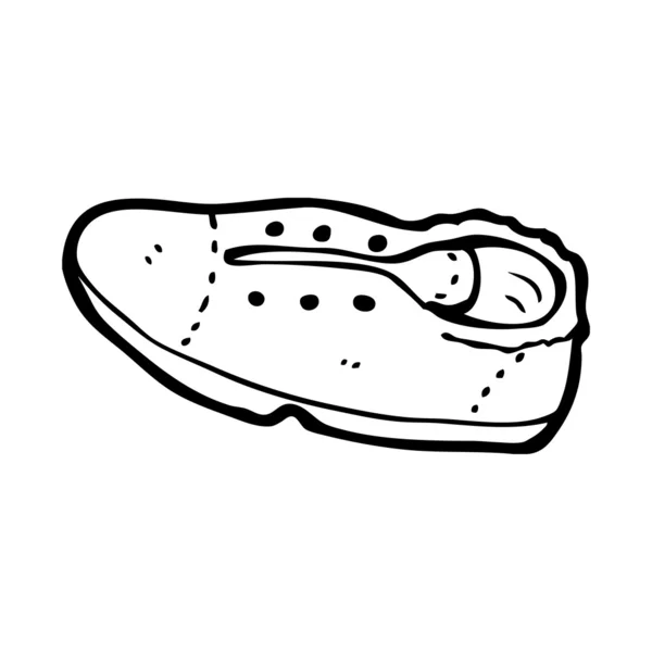 Sepatu Tua - Stok Vektor