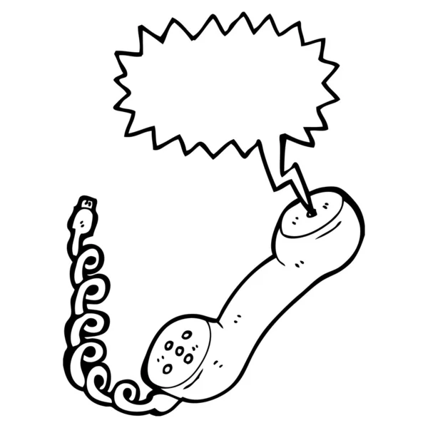 Ρετρό μιλάμε τηλέφωνο — Διανυσματικό Αρχείο