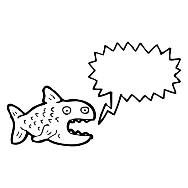 Piranha — Stock Vector