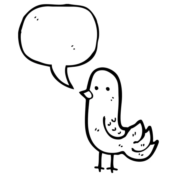 面白い鳥 — ストックベクタ