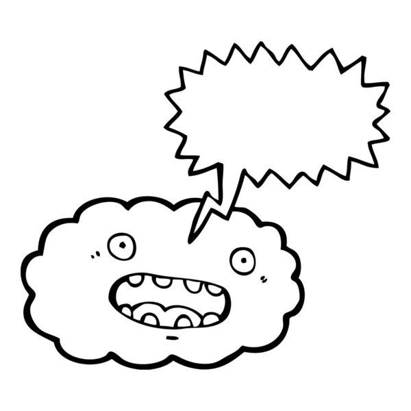 Shocked cloud — стоковый вектор