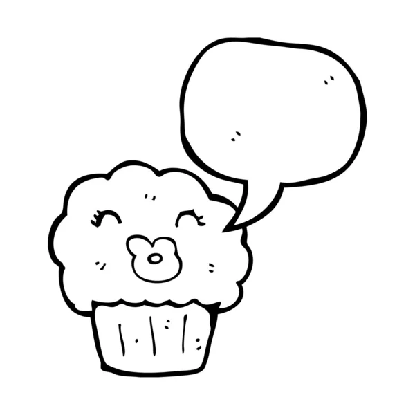 Muffin — Stockvektor