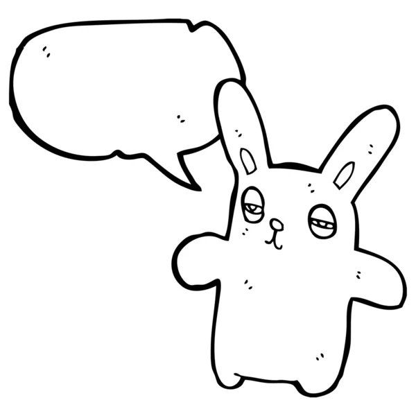 Lapin dansant — Image vectorielle