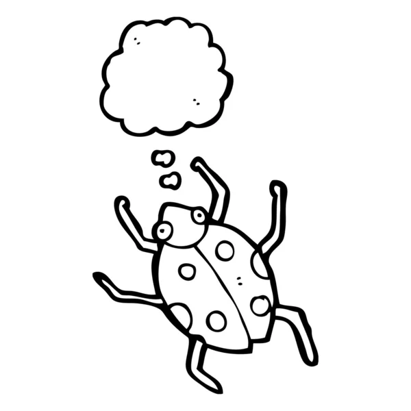 可爱的瓢虫 — 图库矢量图片