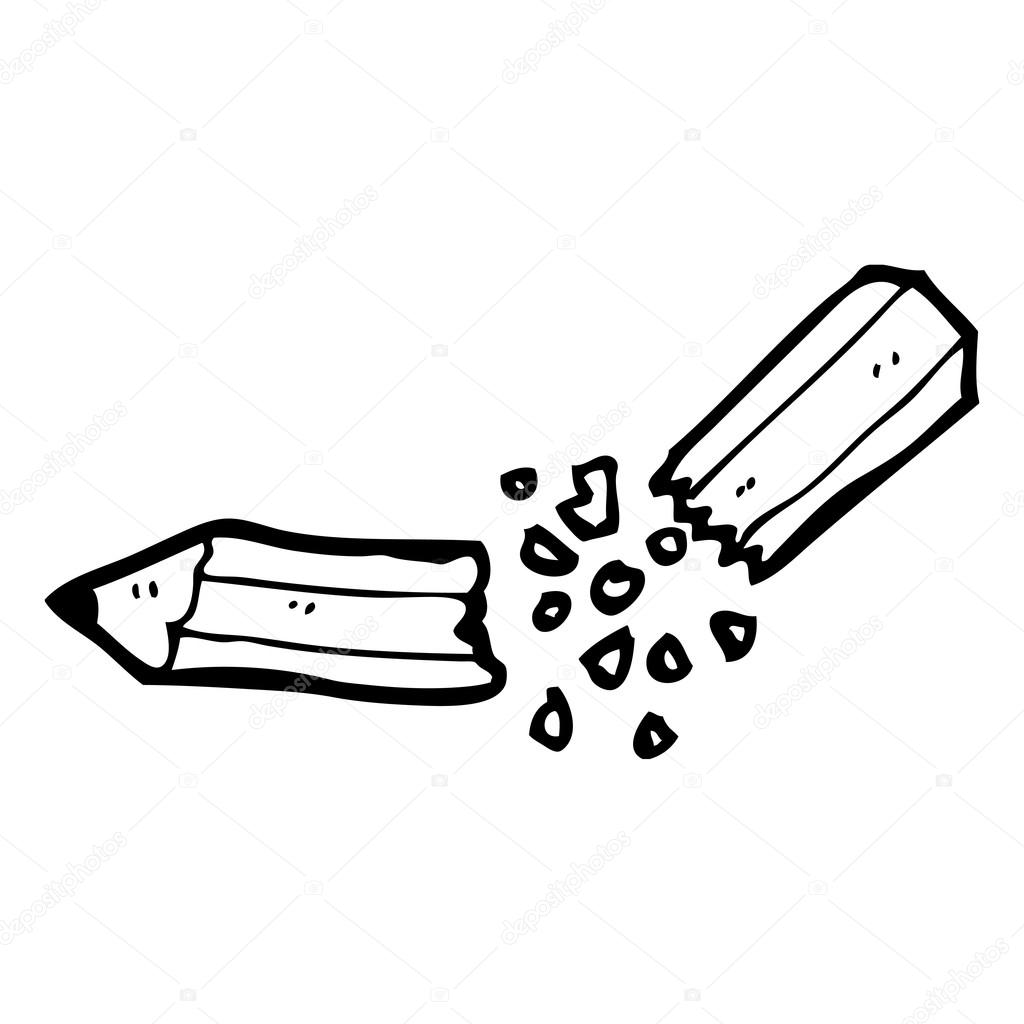 broken pencil clip art