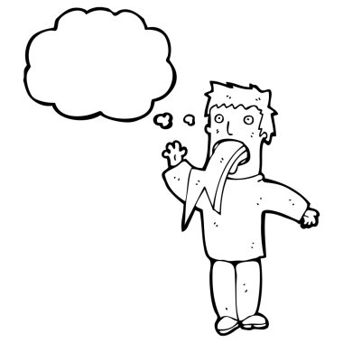 Yıldırım tükürme adam