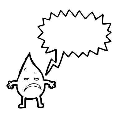 komik yağmur damlası karakter