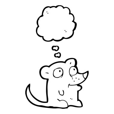 fare ile düşünce balonu