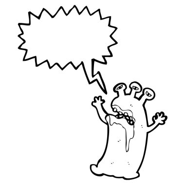 Brüt korkunç canavar