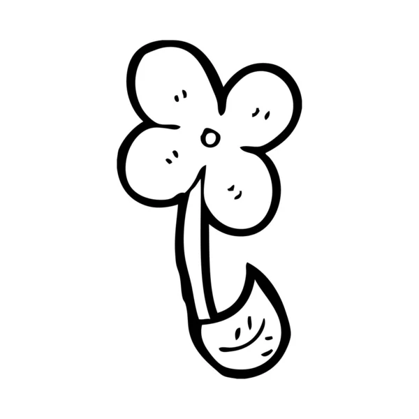 Piccolo fiore — Vettoriale Stock