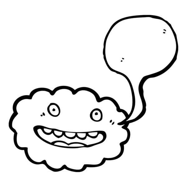 Αστεία σύννεφο — Διανυσματικό Αρχείο