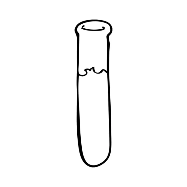 Test tube — Stock Vector