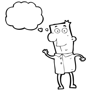 sallanan office adam gülümsüyor